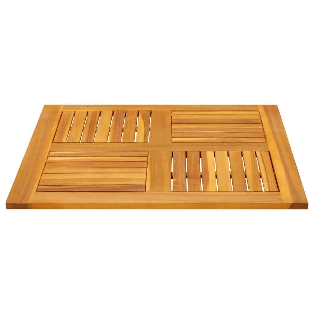 Solid Acacia Square Table Top 80x80cm