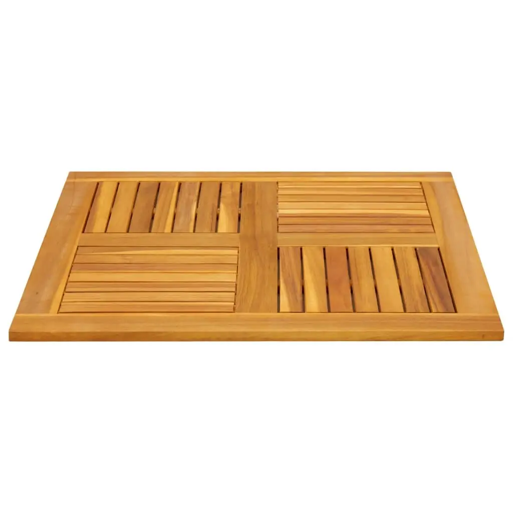 Solid Acacia Square Table Top 80x80cm