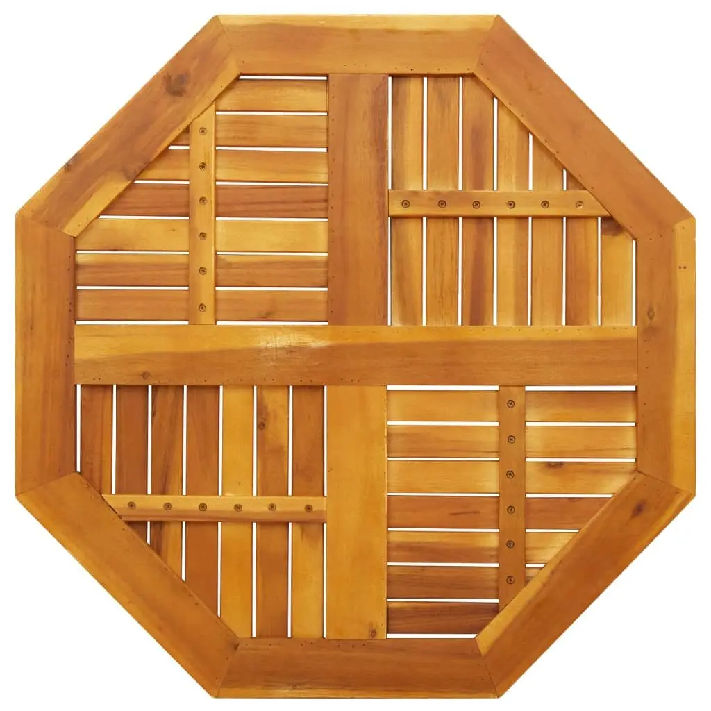 Octagonal Solid Wood Table Top 80x80x2.2cm