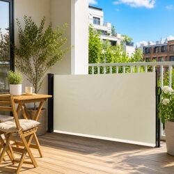 Premium Retractable Side Awning for Outdoor Privacy