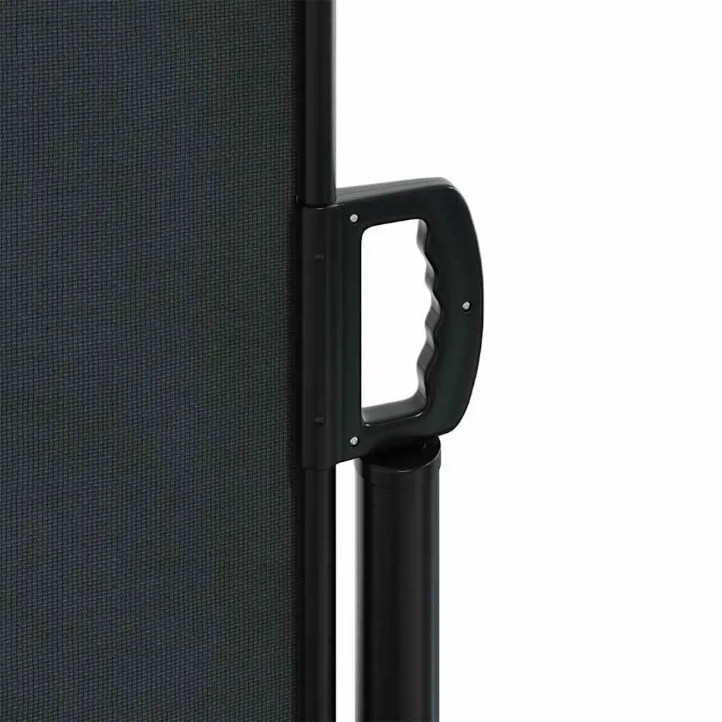 Black Retractable Side Awning 160x300 cm