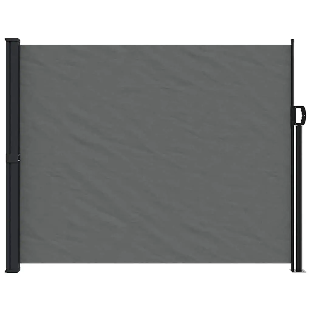 Retractable Side Awning Anthracite 160x300cm