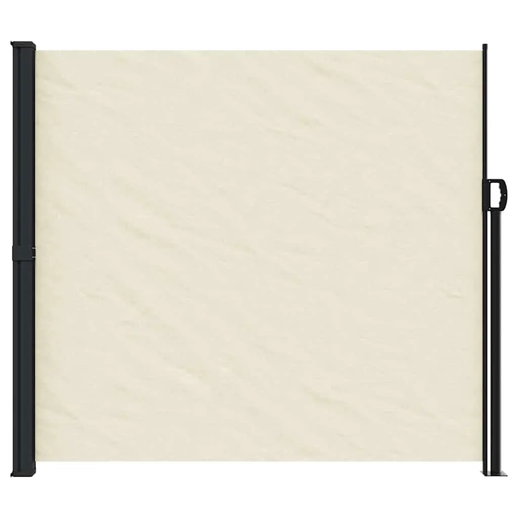Cream Retractable Side Awning 180x300cm