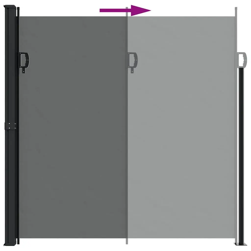 Retractable Side Awning for Outdoor Privacy