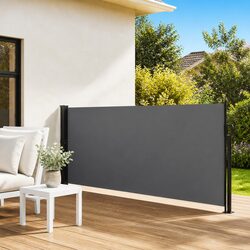 Premium Retractable Side Awning 140x500 cm for Outdoor Spaces
