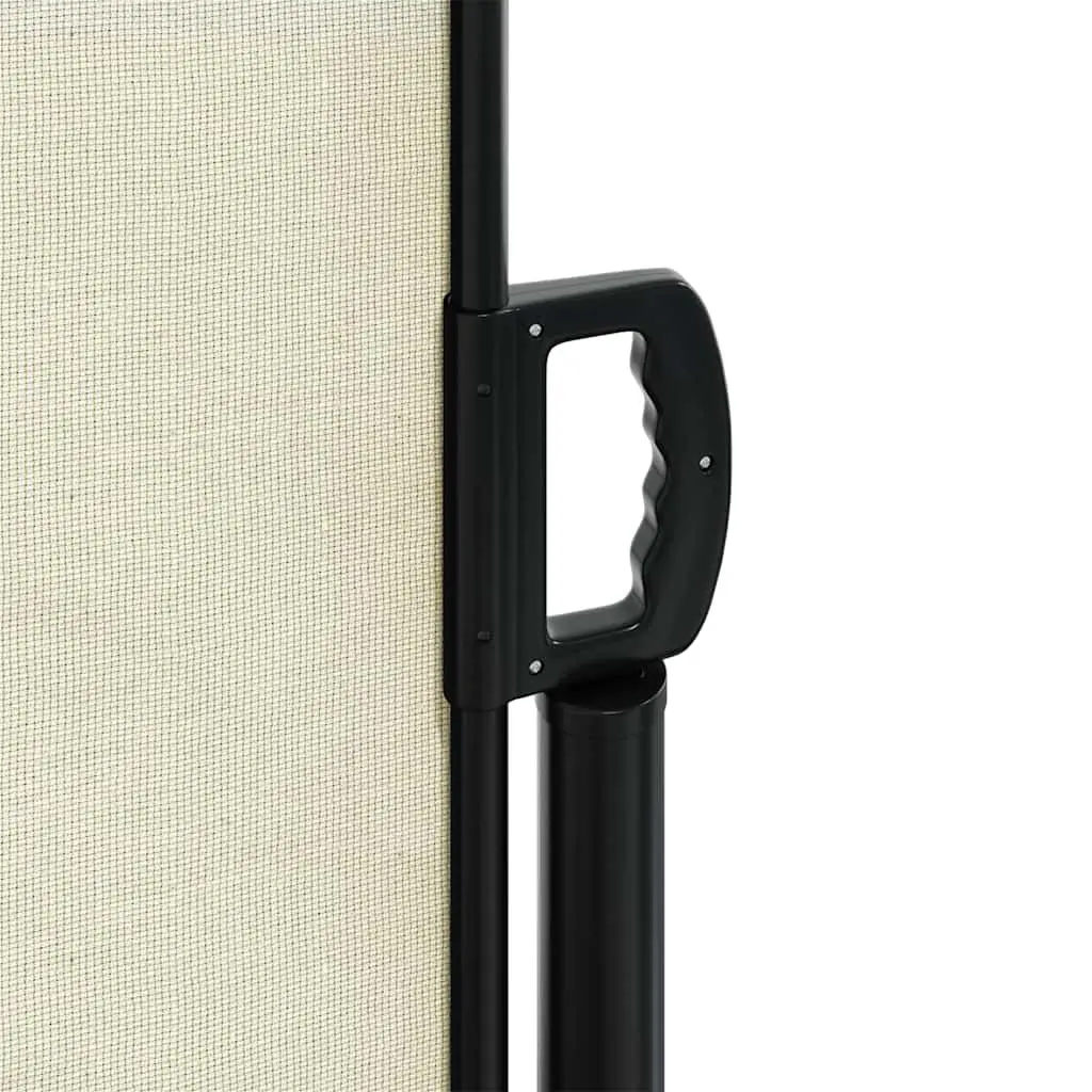 Retractable Side Awning Polyester 160x500cm Cream