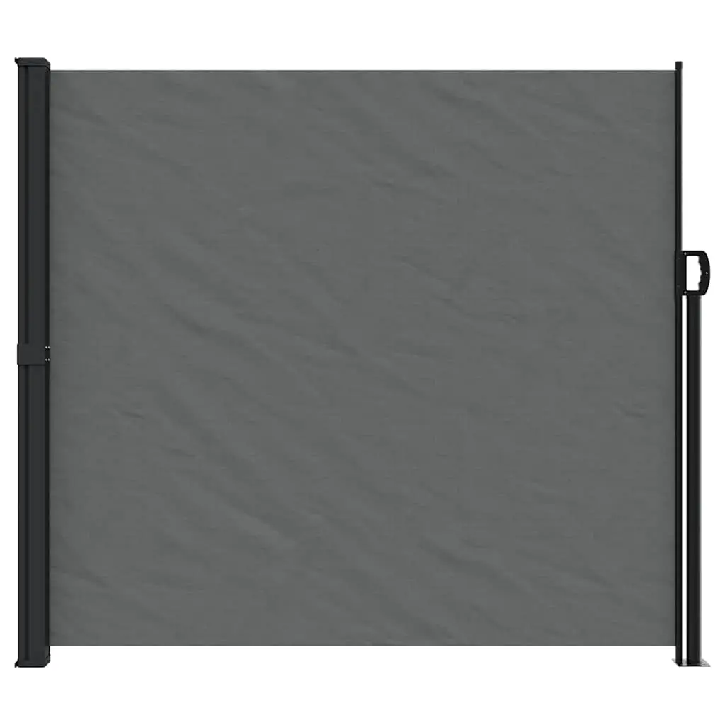 Retractable Side Awning Anthracite 180x500cm