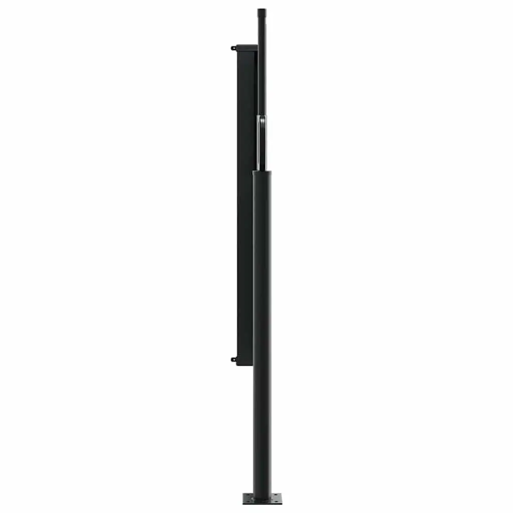 Retractable Side Awning Anthracite 120x600cm