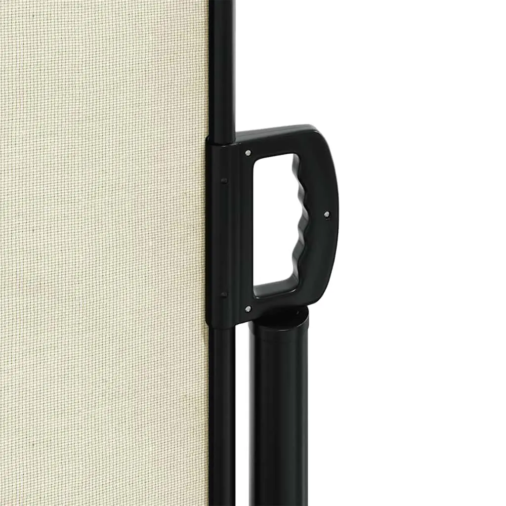 Cream Retractable Side Awning 180x600cm