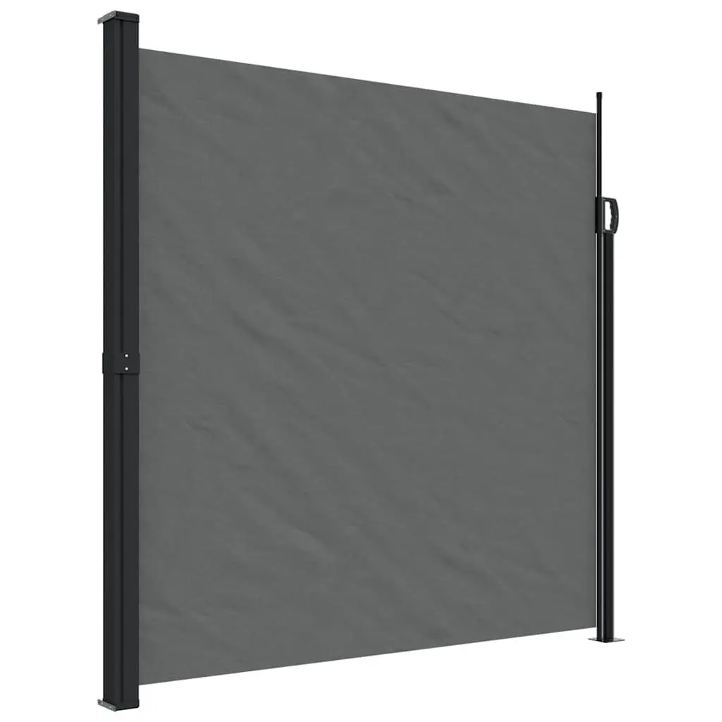 Retractable Side Awning 200x600cm Anthracite