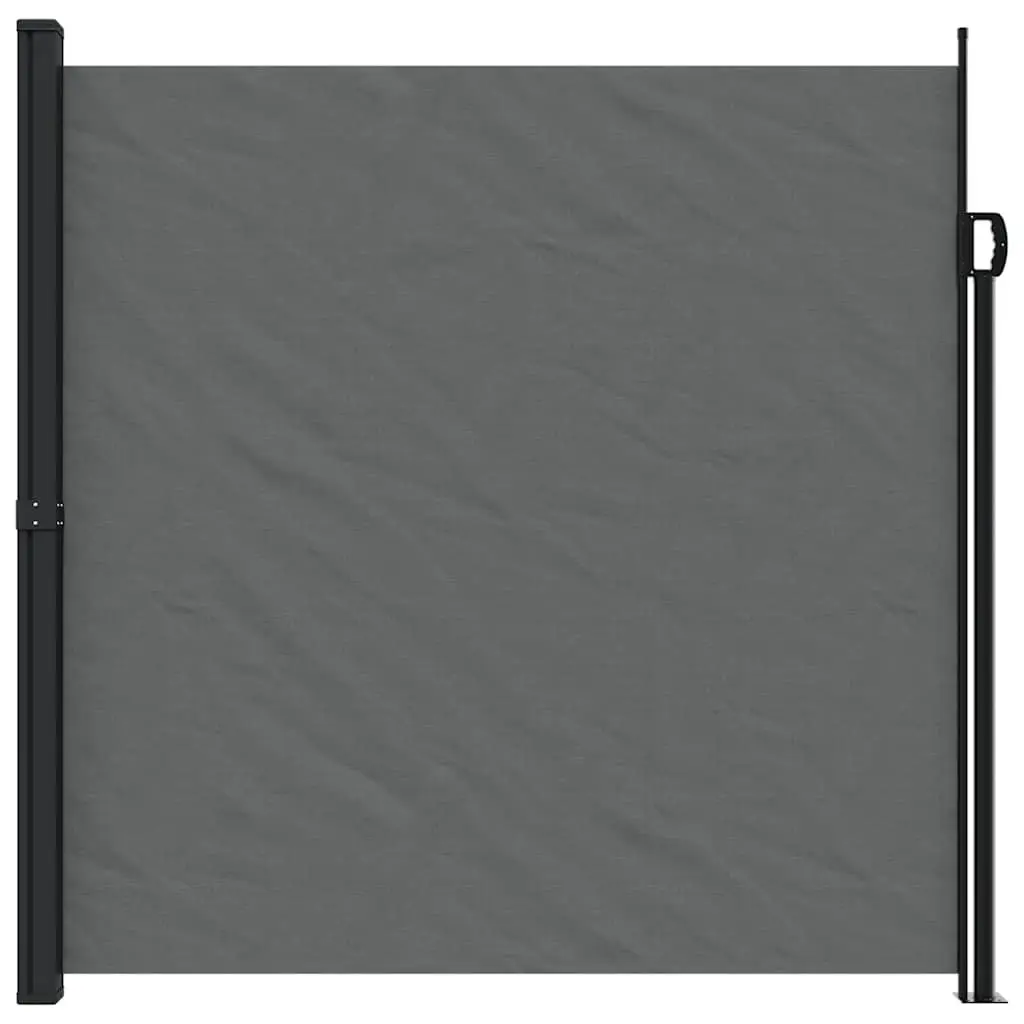 Retractable Side Awning 200x600cm Anthracite