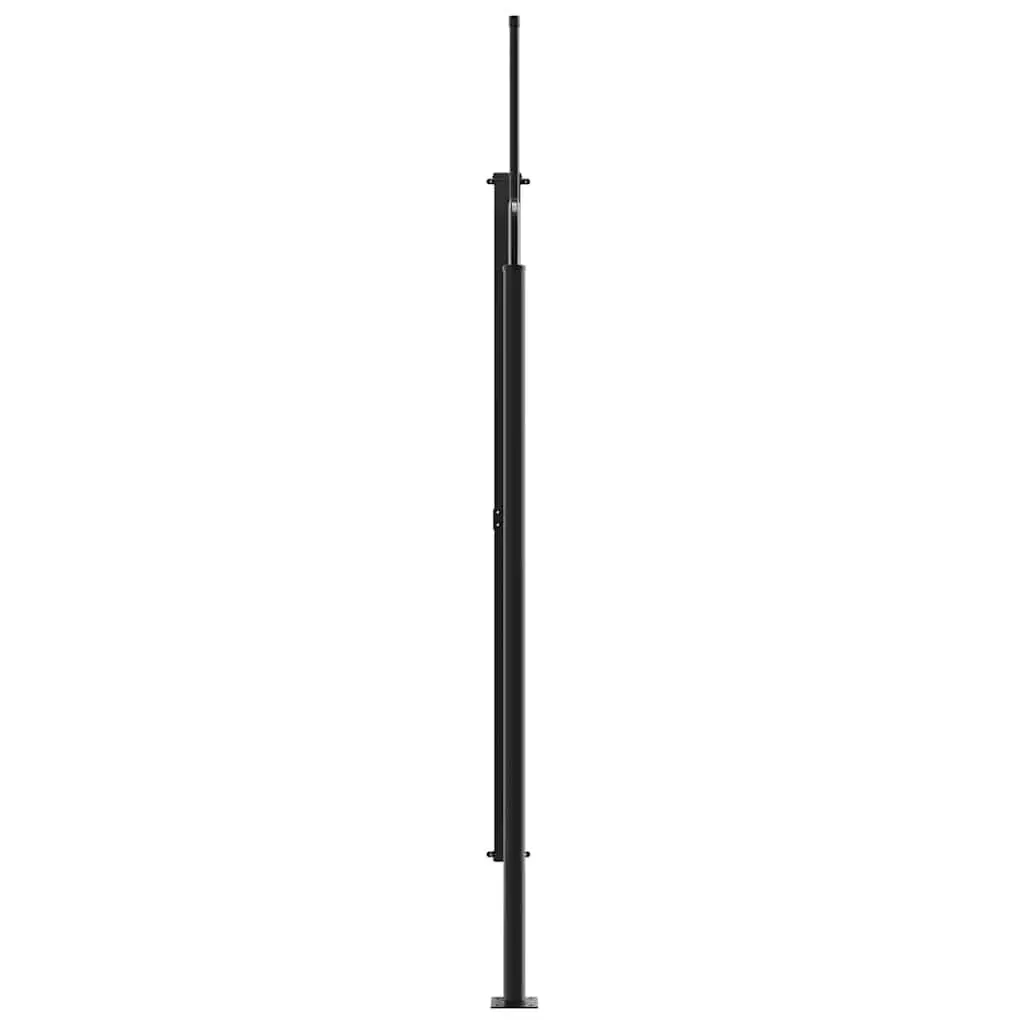 Retractable Side Awning 220x600cm for Outdoor Spaces