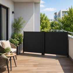 Premium Retractable Side Awning for Outdoor Privacy