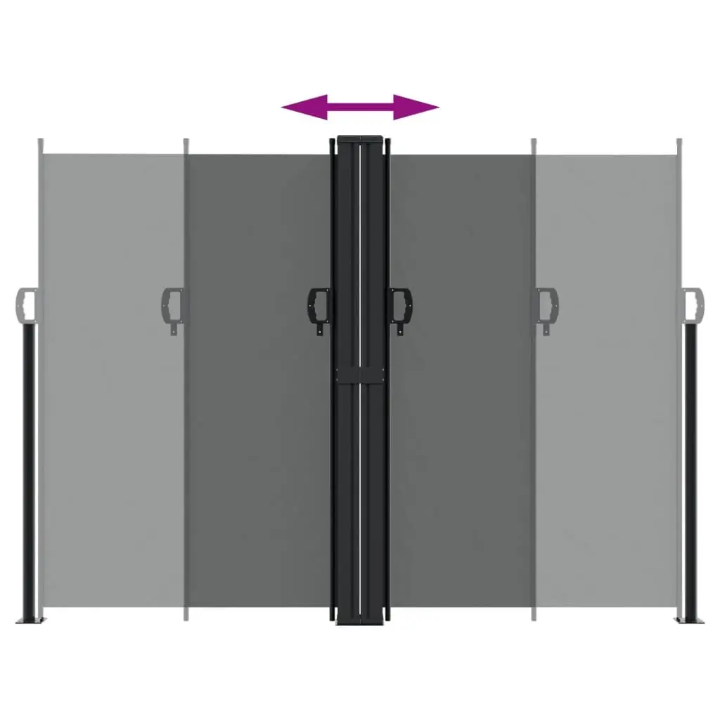 Retractable Side Awning for Outdoor Privacy