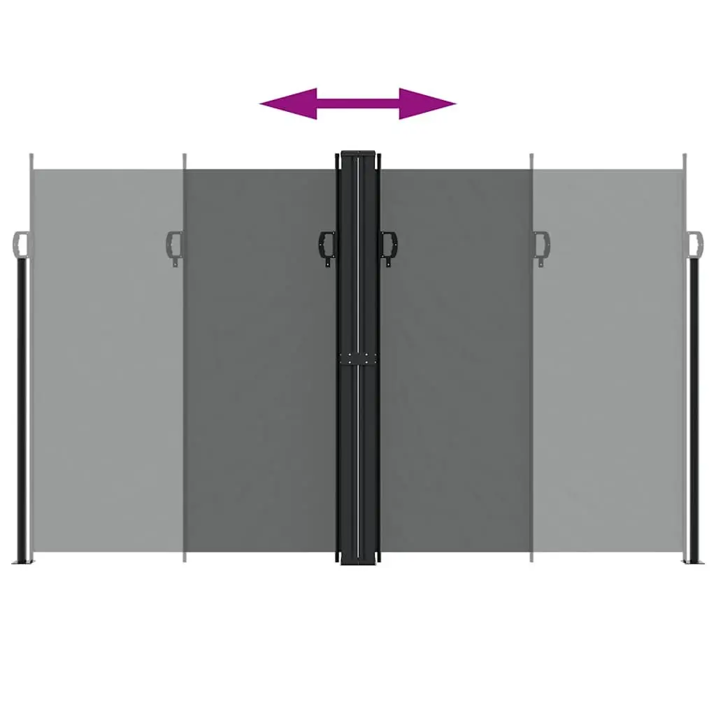 Retractable Side Awning for Outdoor Privacy
