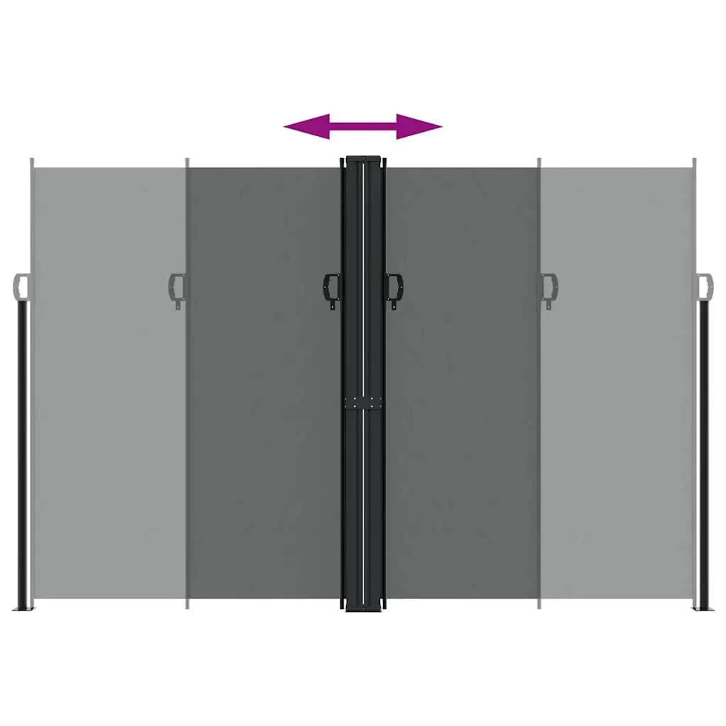 Retractable Side Awning for Outdoor Privacy
