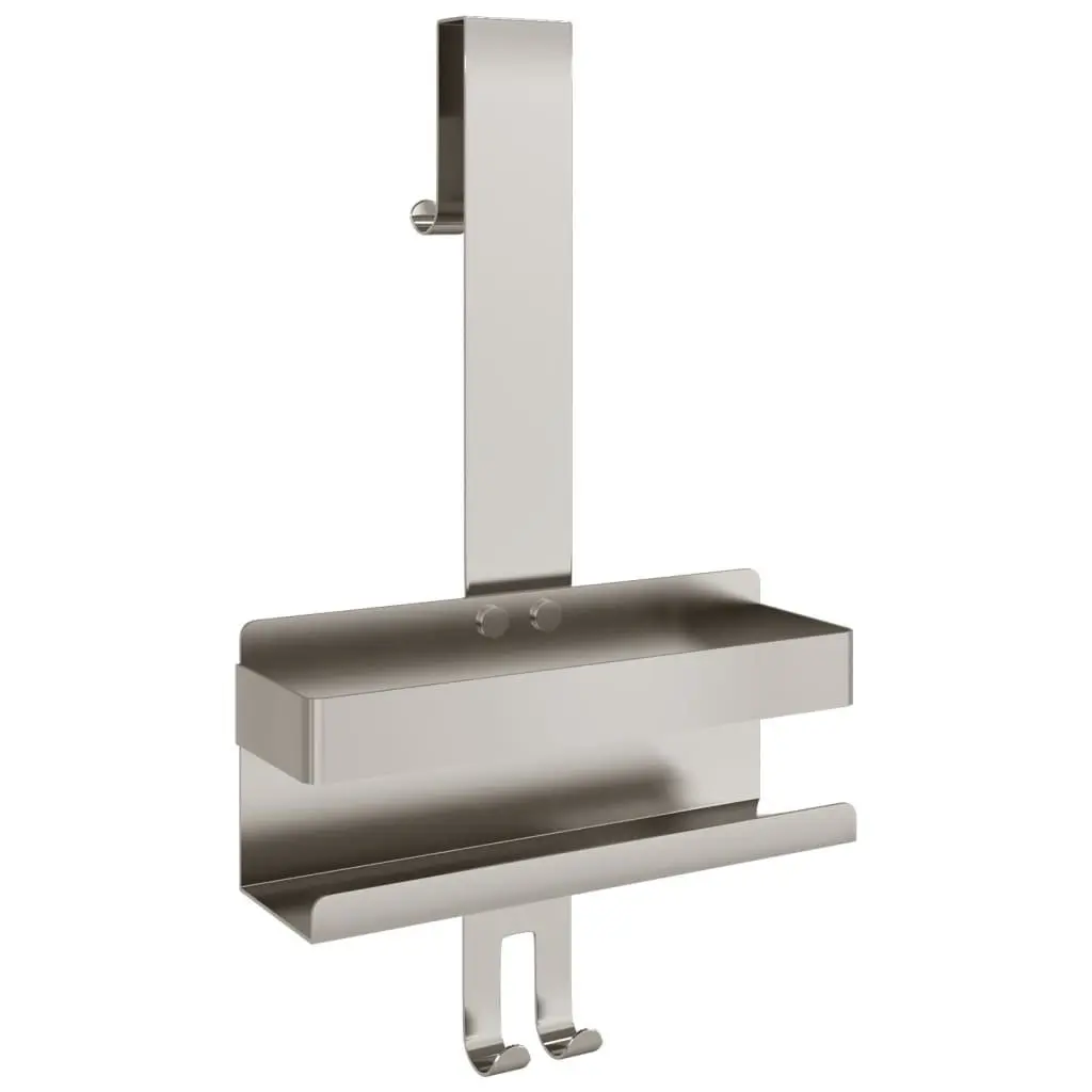 Hanging Shower Caddy Organizer with Towel Rack