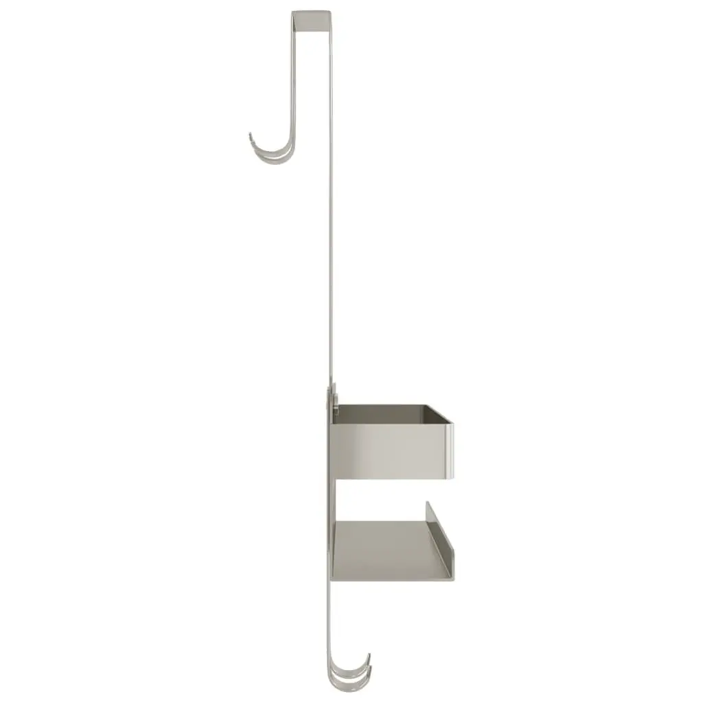Hanging Shower Caddy Organizer with Towel Rack