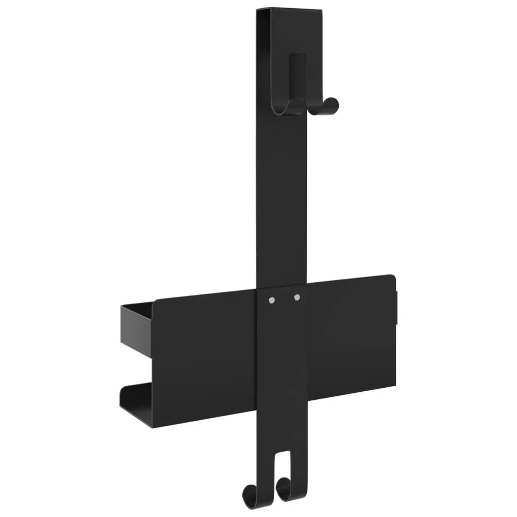Hanging Shower Caddy with Hooks for Towels