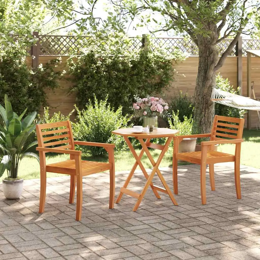 Round 70cm Folding Garden Table for Outdoor Spaces