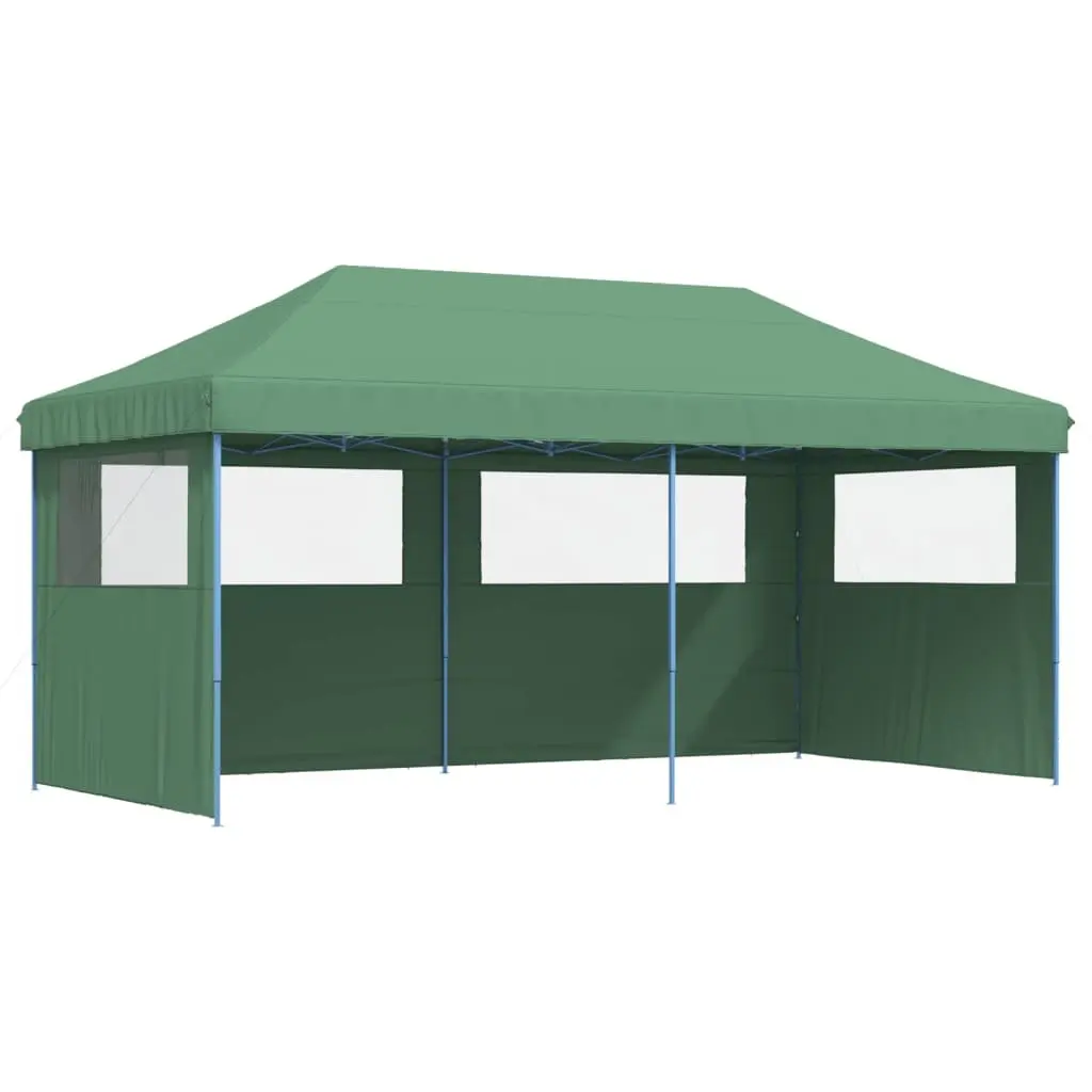 Party Tent Oxford Fabric 3 Sidewalls Green Outdoor Gazebo Canopy