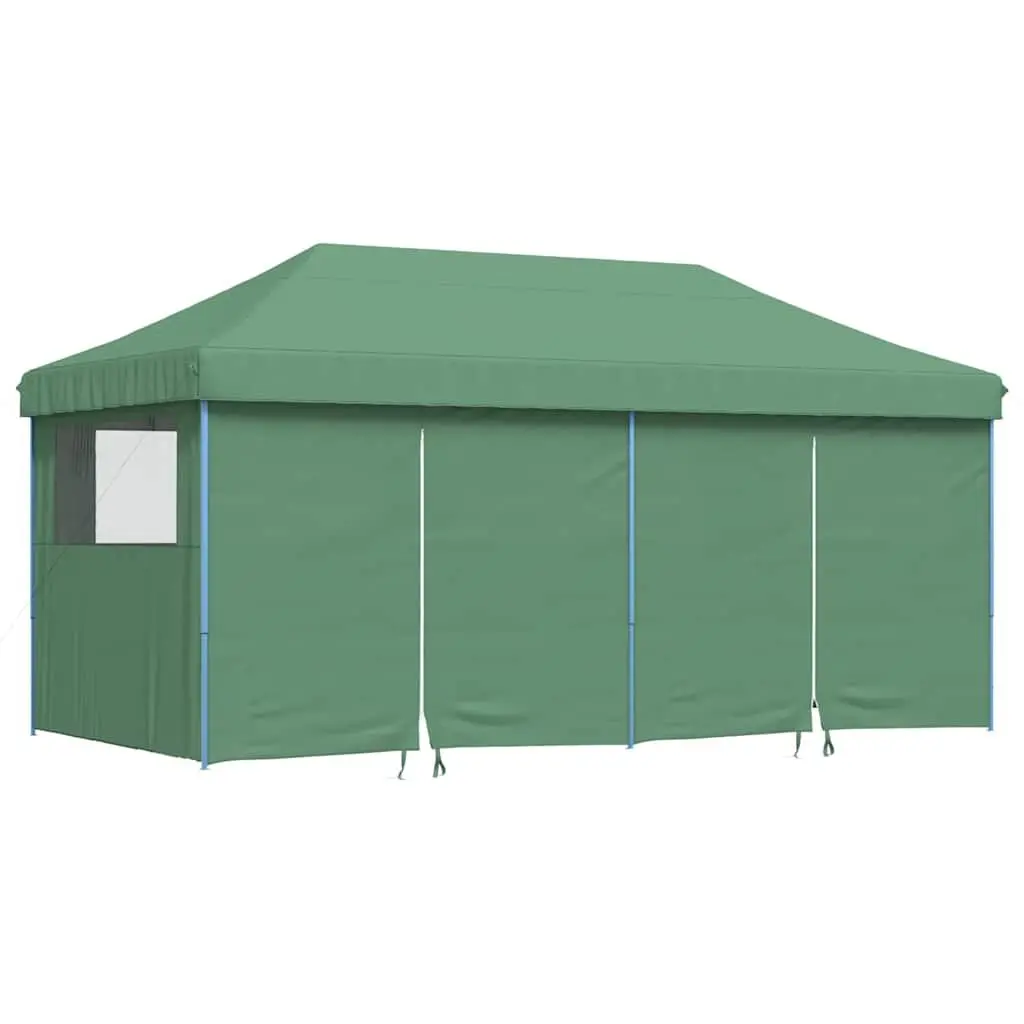 Green Outdoor Gazebo Marquee with 4 Sidewalls