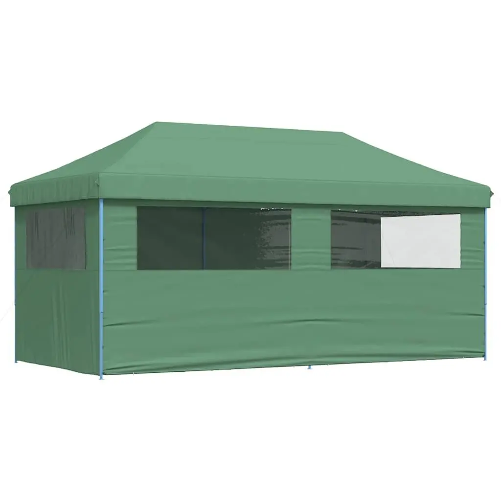 Green Outdoor Gazebo Marquee with 4 Sidewalls