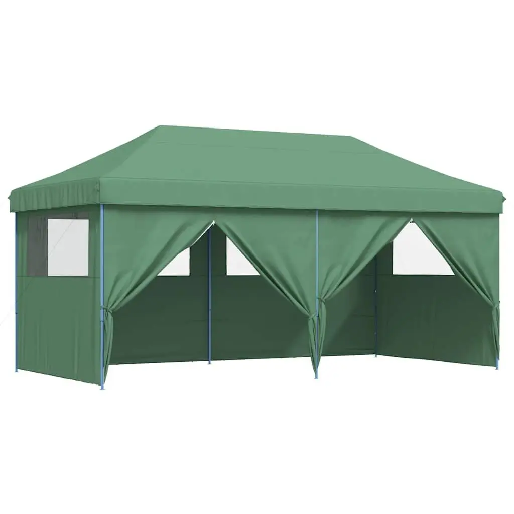 Green Outdoor Gazebo Marquee with 4 Sidewalls