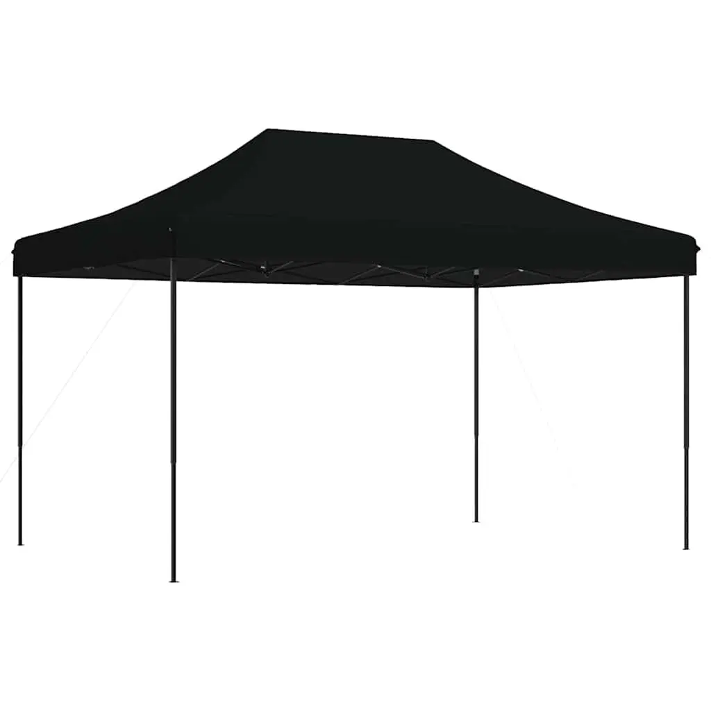 Pop-Up Party Tent Oxford Fabric 440x292x315cm Black