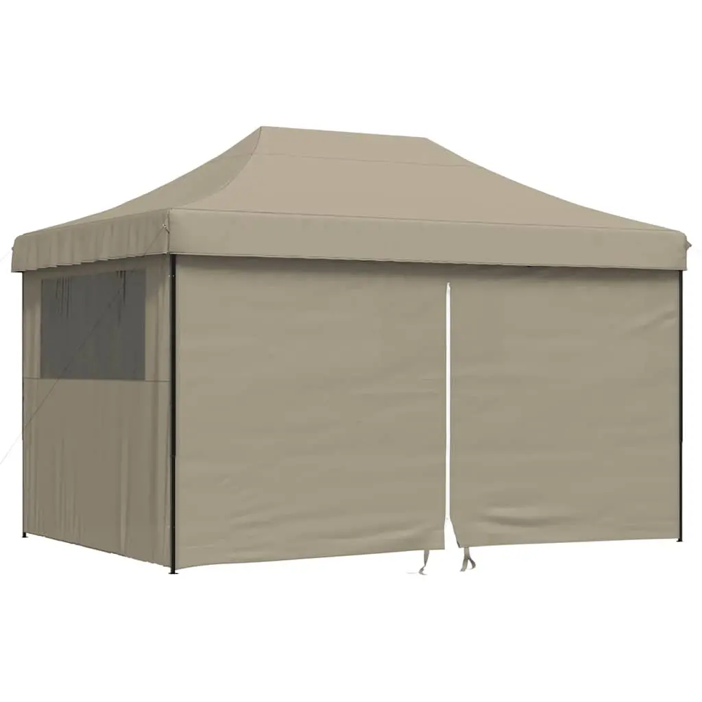 Foldable Pop-Up Party Tent with Clear Sidewalls