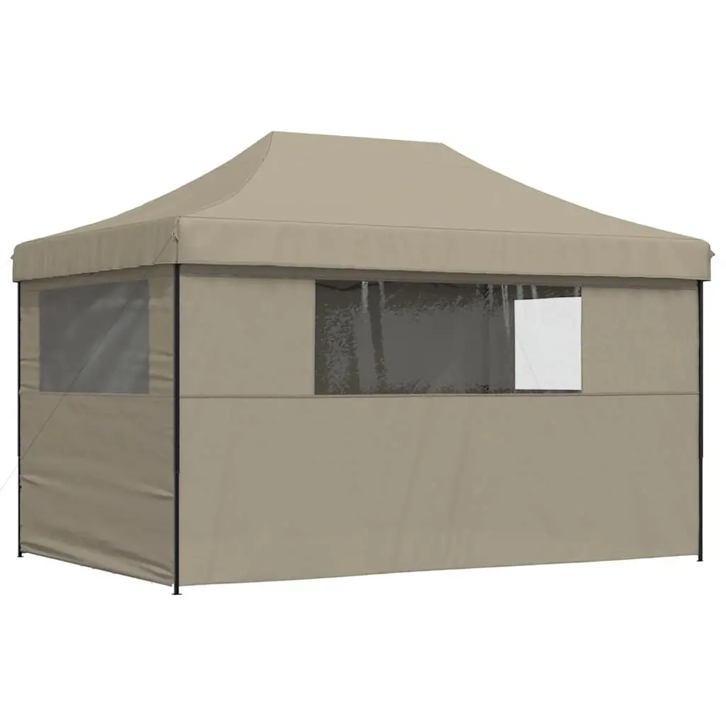 Foldable Pop-Up Party Tent with Clear Sidewalls