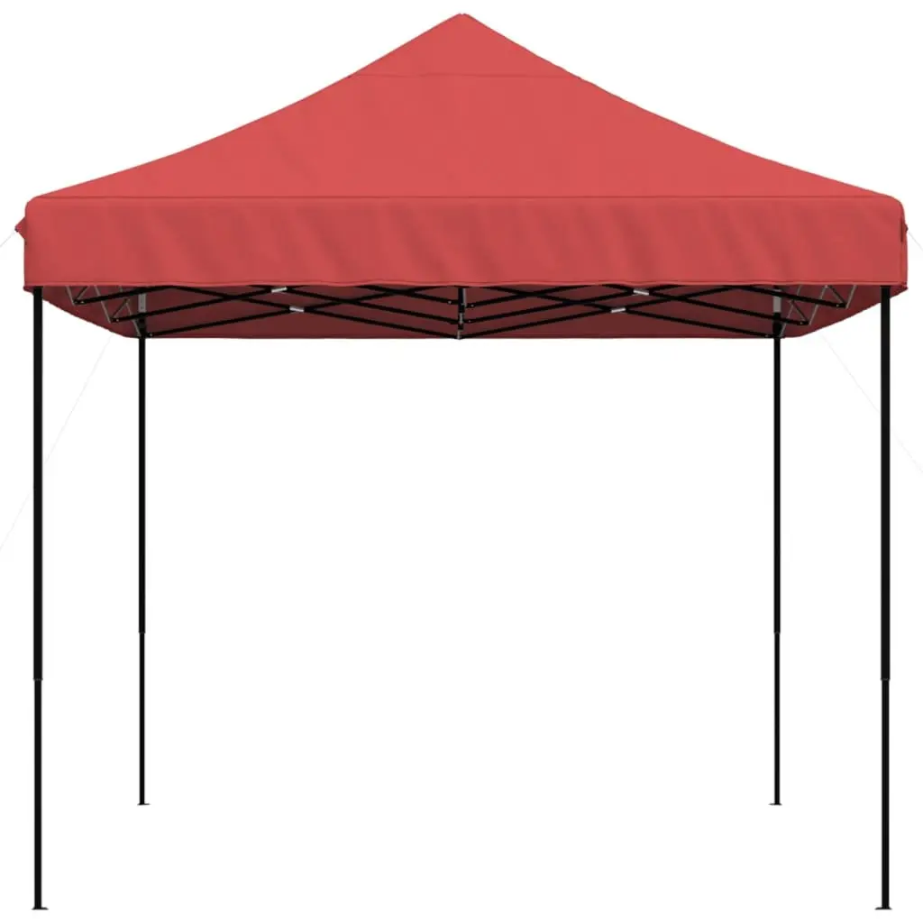 Burgundy Red Outdoor Pop-Up Party Tent
