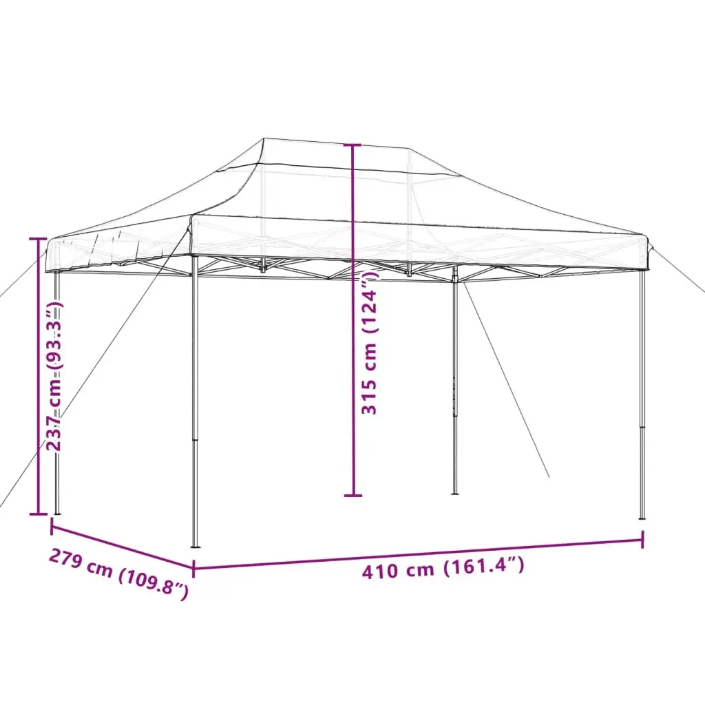 Foldable Pop-Up Tent for Outdoor Events