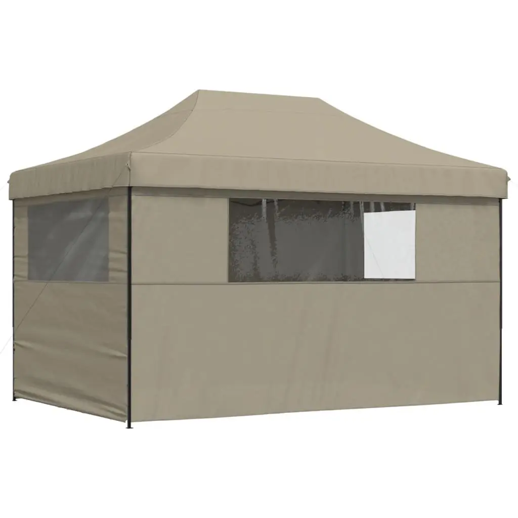 Foldable Party Tent with 4 Sidewalls Outdoor Canopy