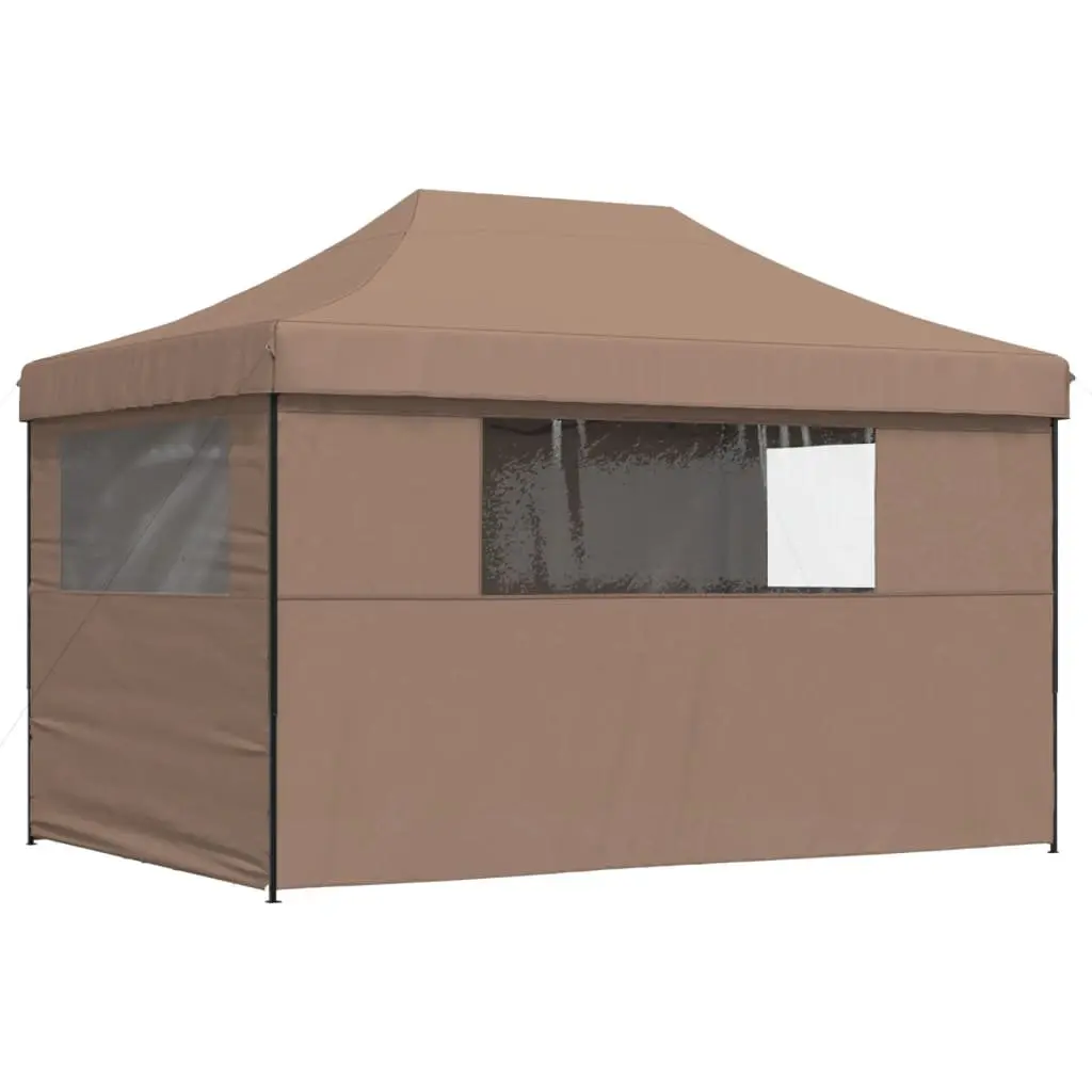 Foldable Pop-Up Party Tent with 4 Sidewalls