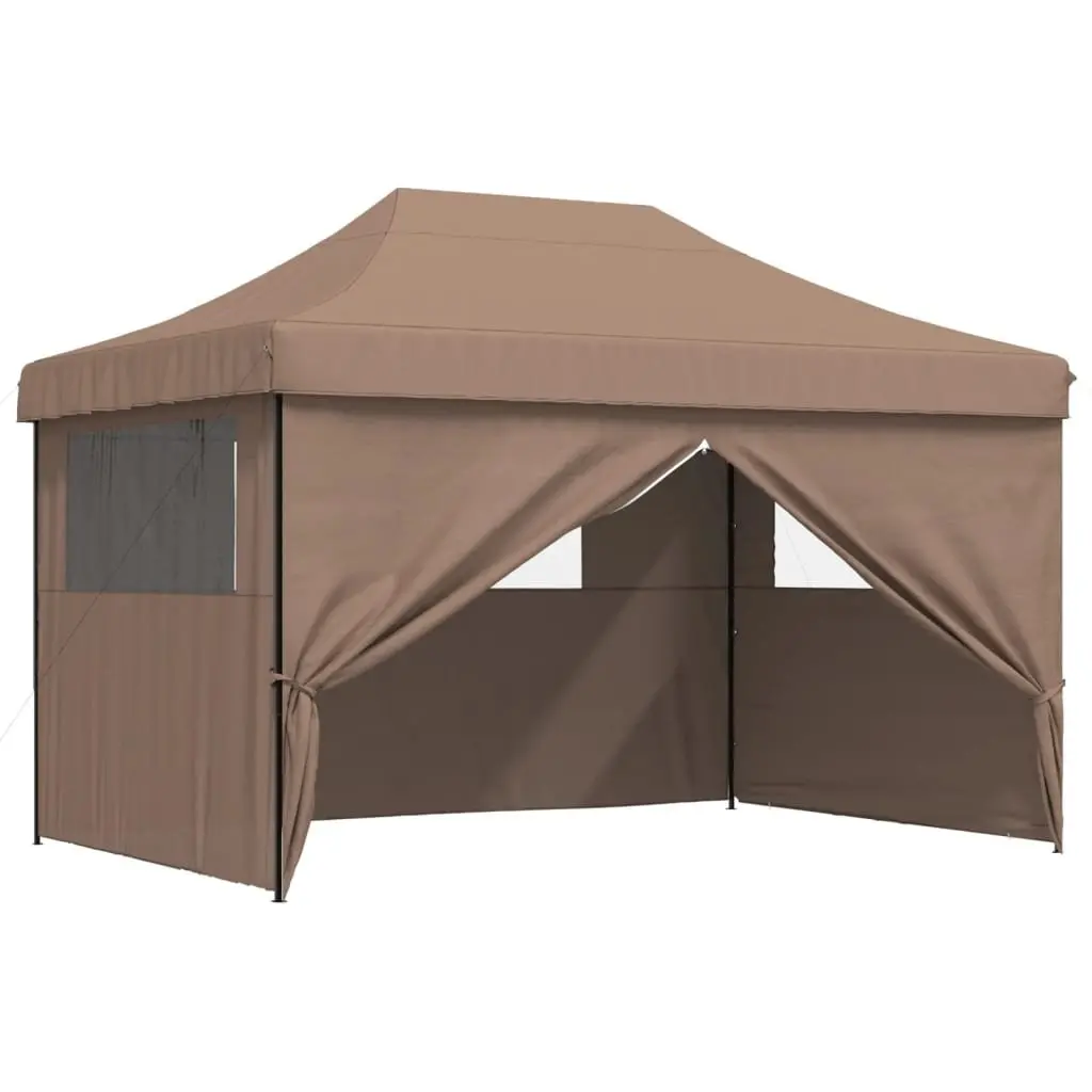 Foldable Pop-Up Party Tent with 4 Sidewalls