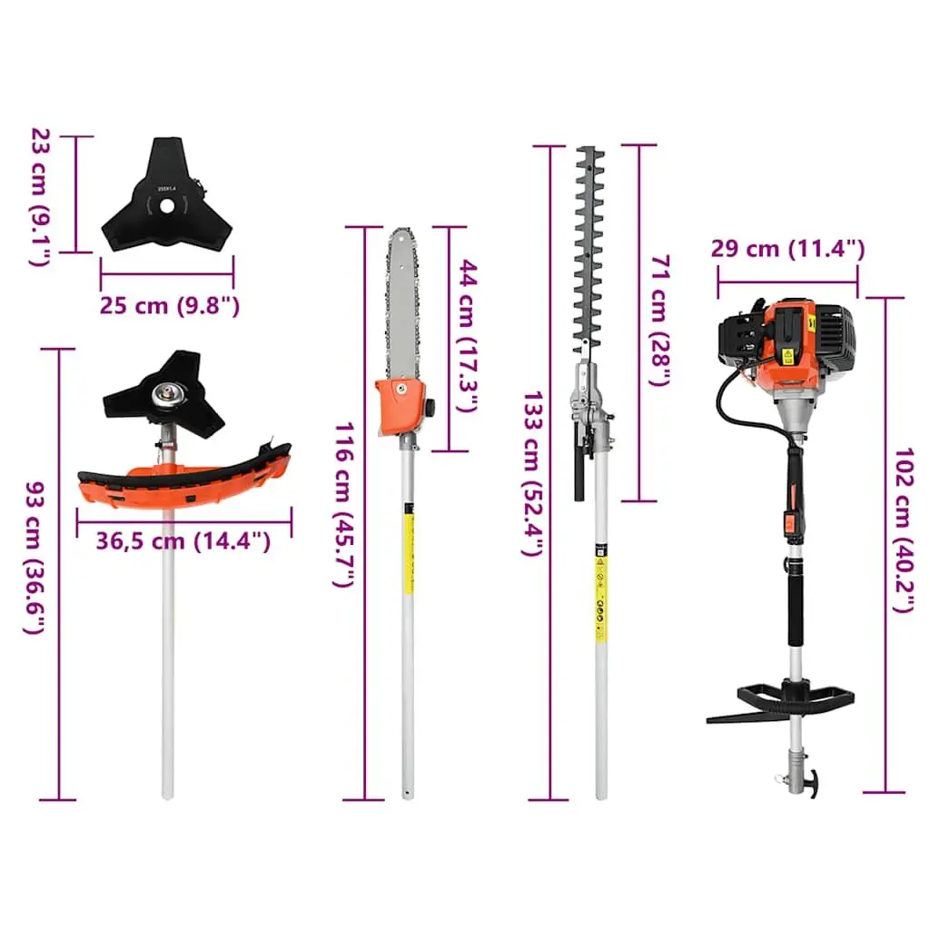 4-in-1 Brush Cutter for Lawn Care
