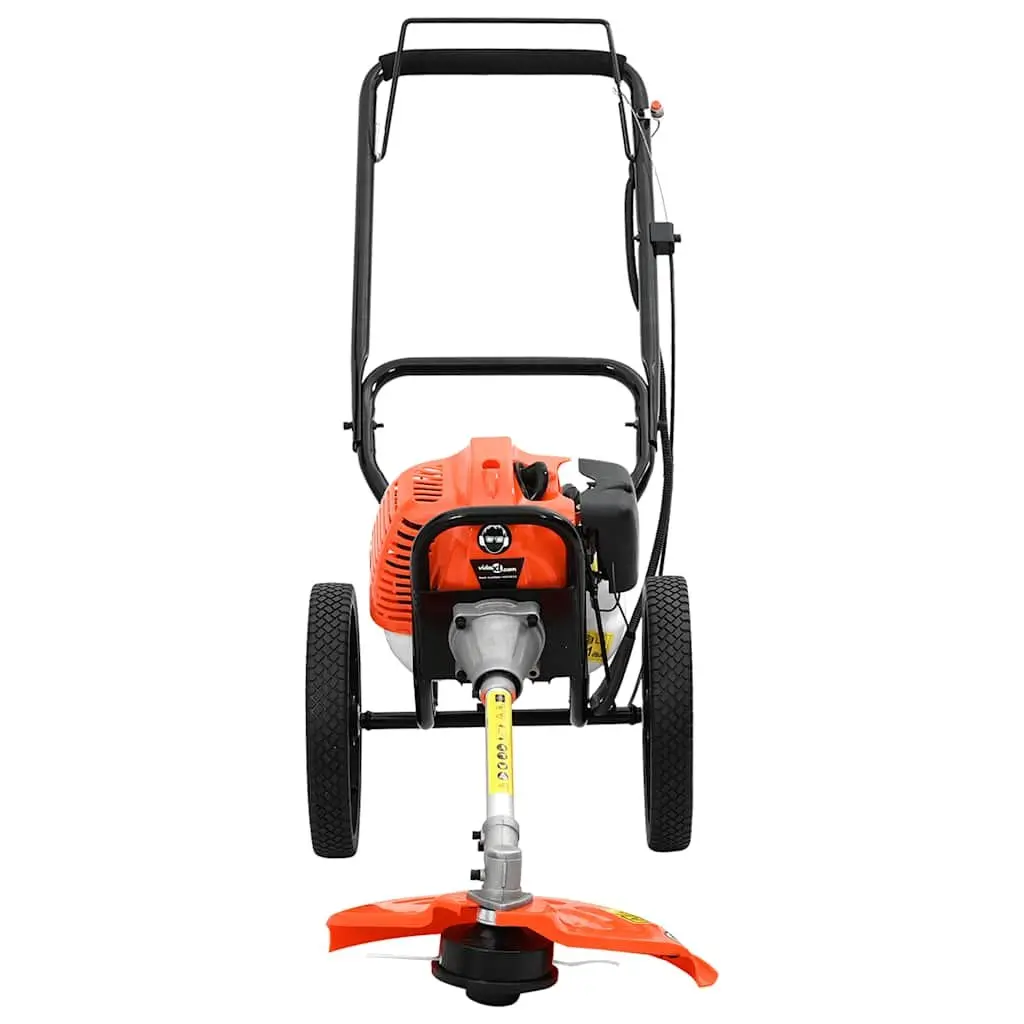 Brush Cutter with Wheels and 52cc Engine