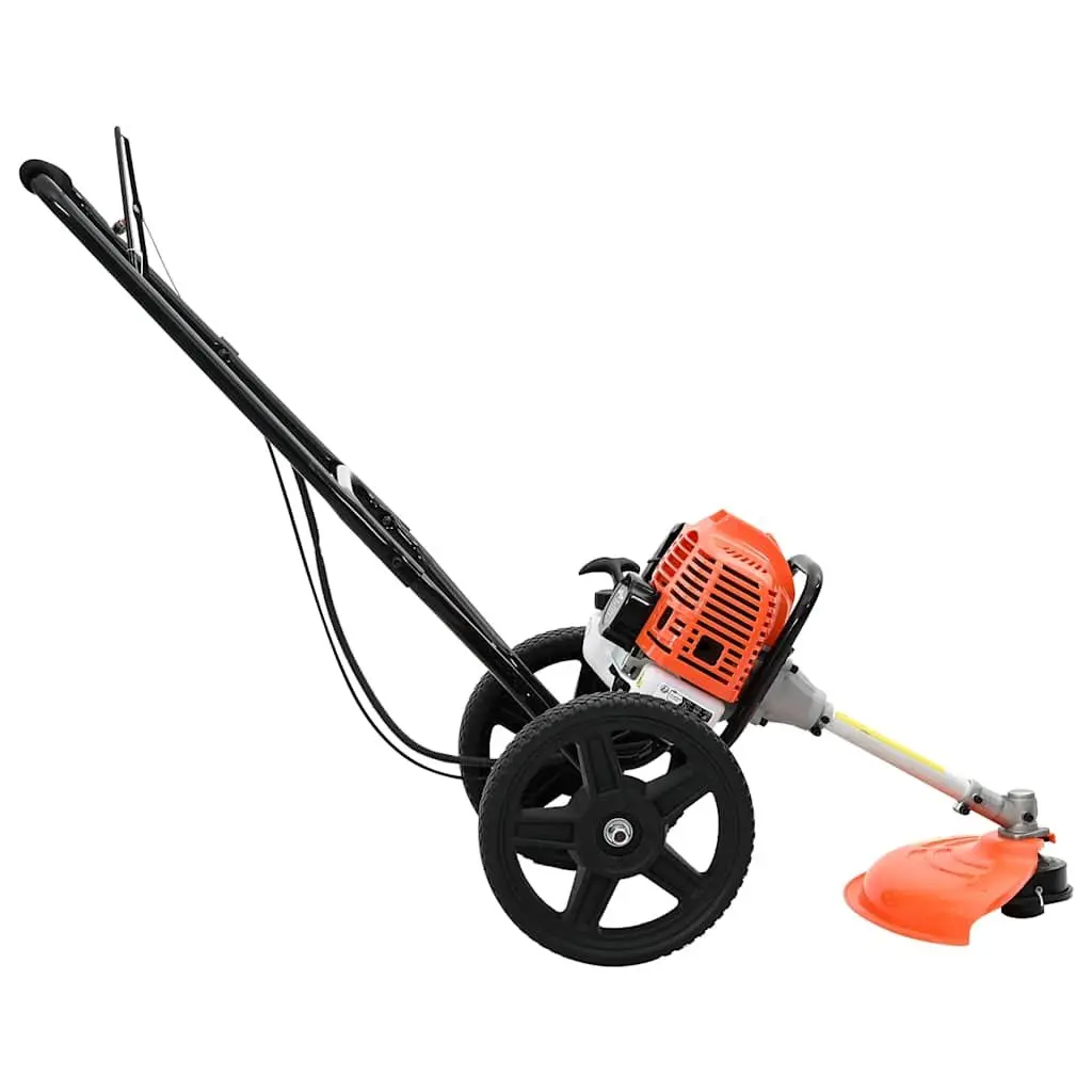 Brush Cutter with Wheels and 52cc Engine