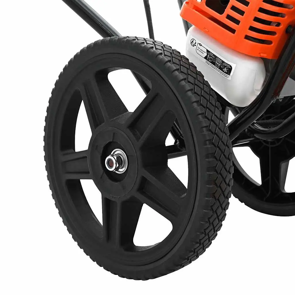 Brush Cutter with Wheels and 52cc Engine
