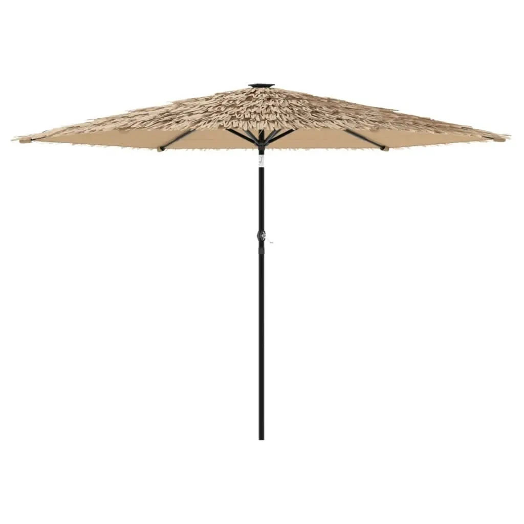 Brown Outdoor Garden Parasol Umbrella 288x288x225cm