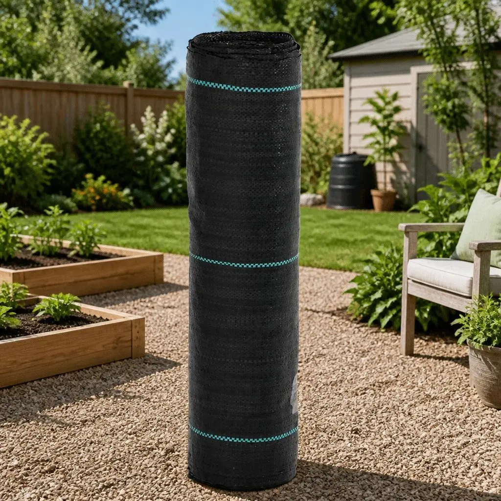 Black Weed Membrane 0.5x50 m PP Garden Fabric