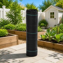 Premium Black Weed Membrane 0.5x100 m Landscape Fabric