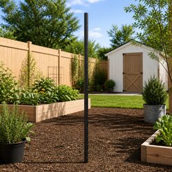 Weed Control Membrane Black 4x25m Landscape Fabric Garden Suppression Mat
