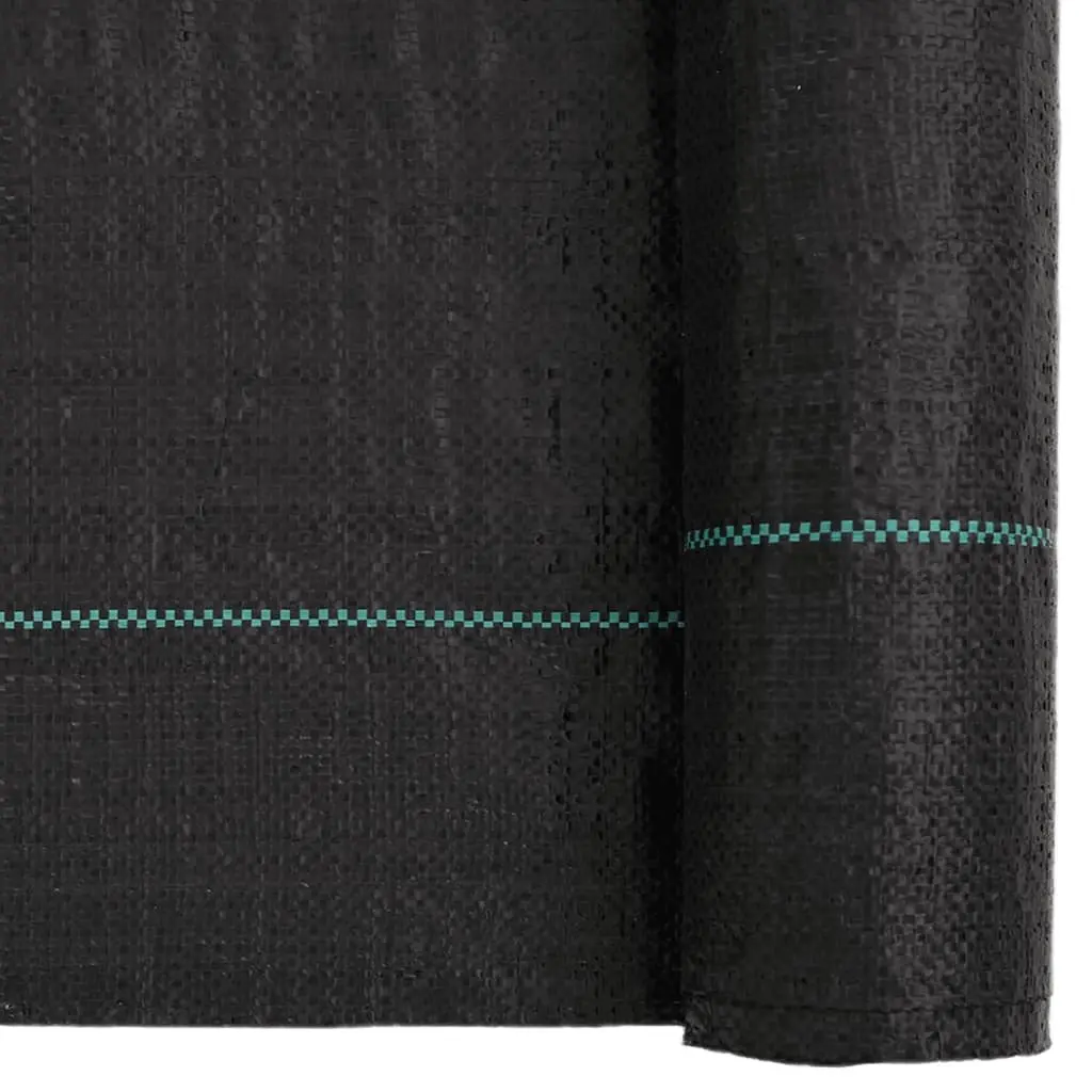 Black Weed Control Membrane 4x25m for Gardens