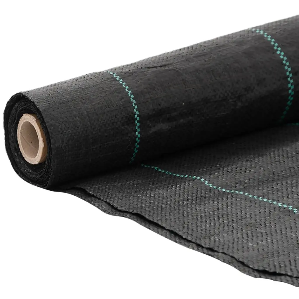 Black Weed Membrane 4x100 m PP Garden Fabric