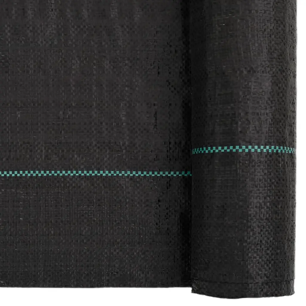 Black Weed Membrane 4x100 m PP Garden Fabric