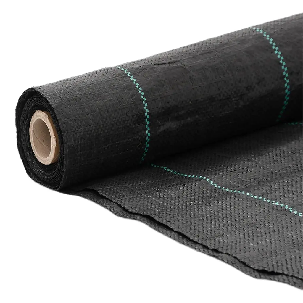 Weed Membrane Black 1x150 m Landscape Fabric Garden Weed Control Mat PP