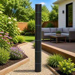 Premium Black Weed Membrane 1x200 m for Landscape Control