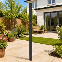 Black Weed Control Membrane 2x25 m PP Landscape Fabric